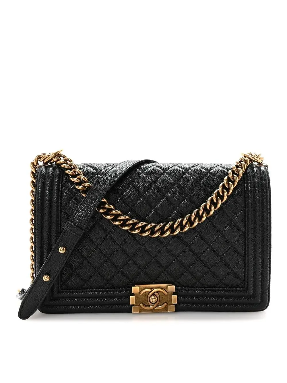 Chanel Caviar Quilted New Medium Boy #322008C34B